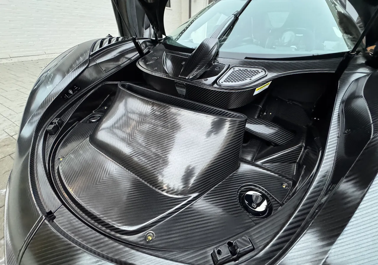 Detailed engine bay at Protektd Detailing, Dallas